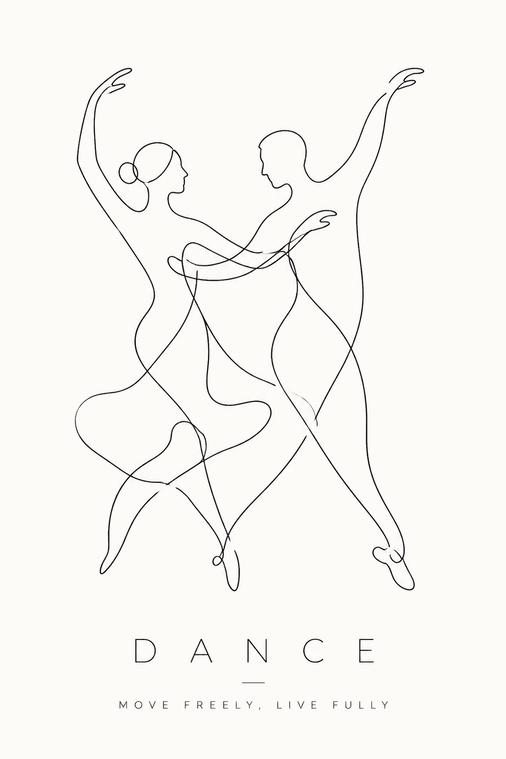 Line Art Illustration - for wall decoration | poster.sh