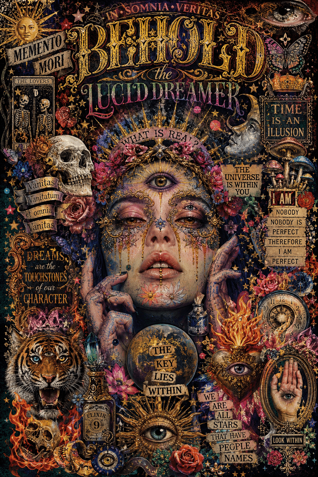 Maximalist Digital Art - for online marketing | poster.sh