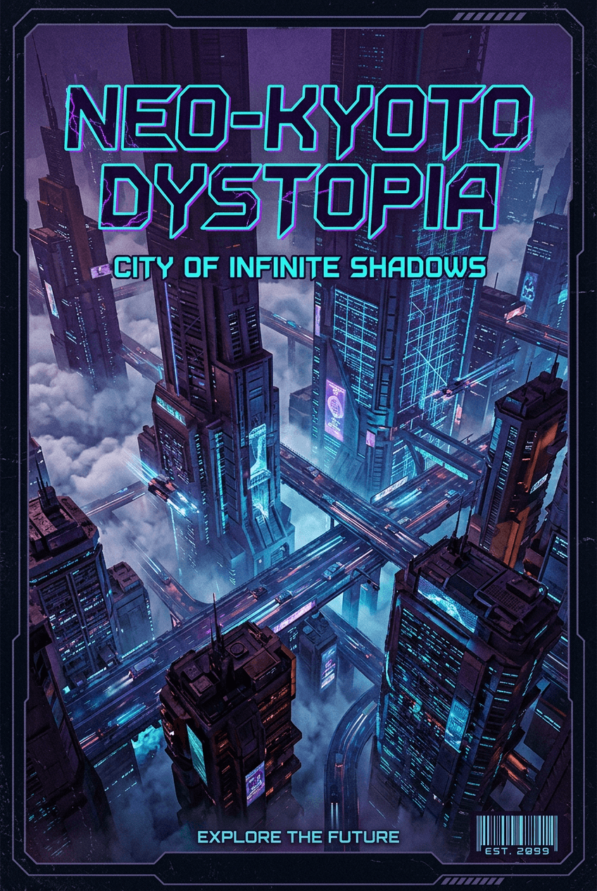 Sci Fi Digital Art - for online marketing | poster.sh