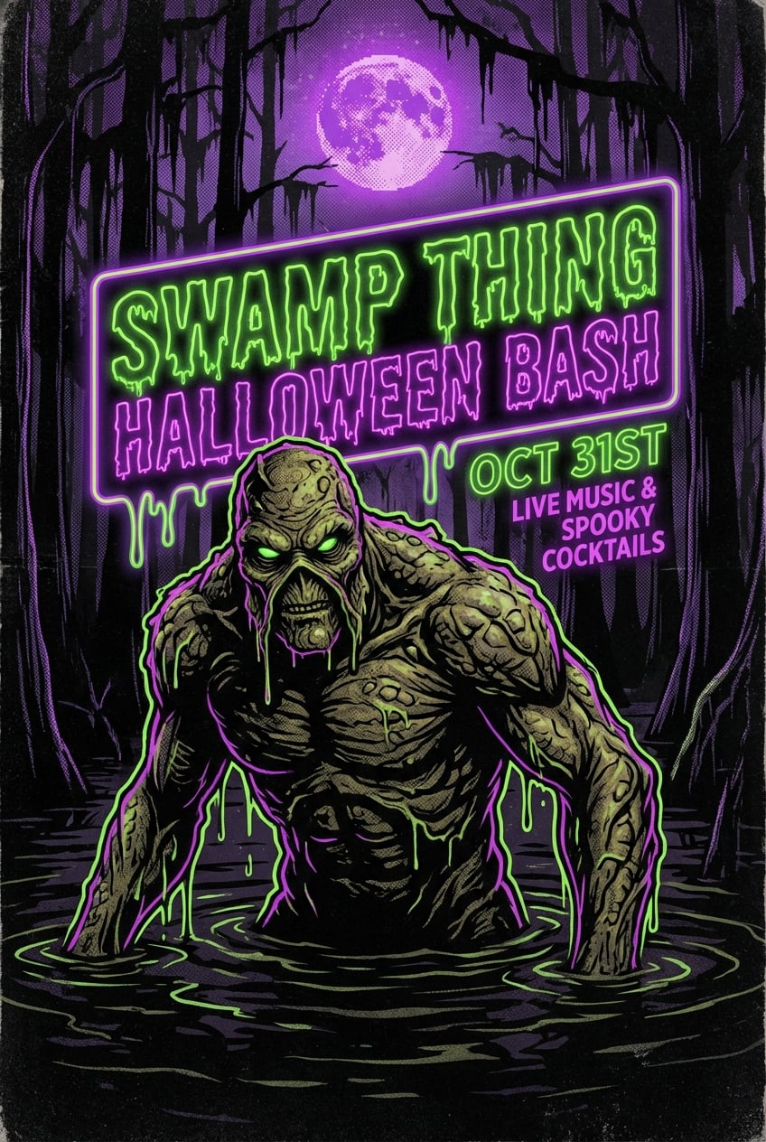 Horror Party - for wall decoration | poster.sh