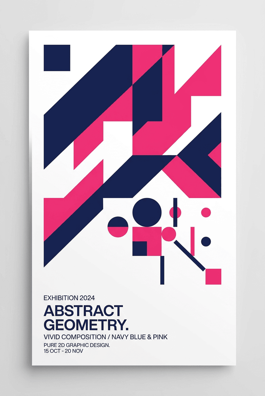 Flat Design Digital Art - for online marketing | poster.sh