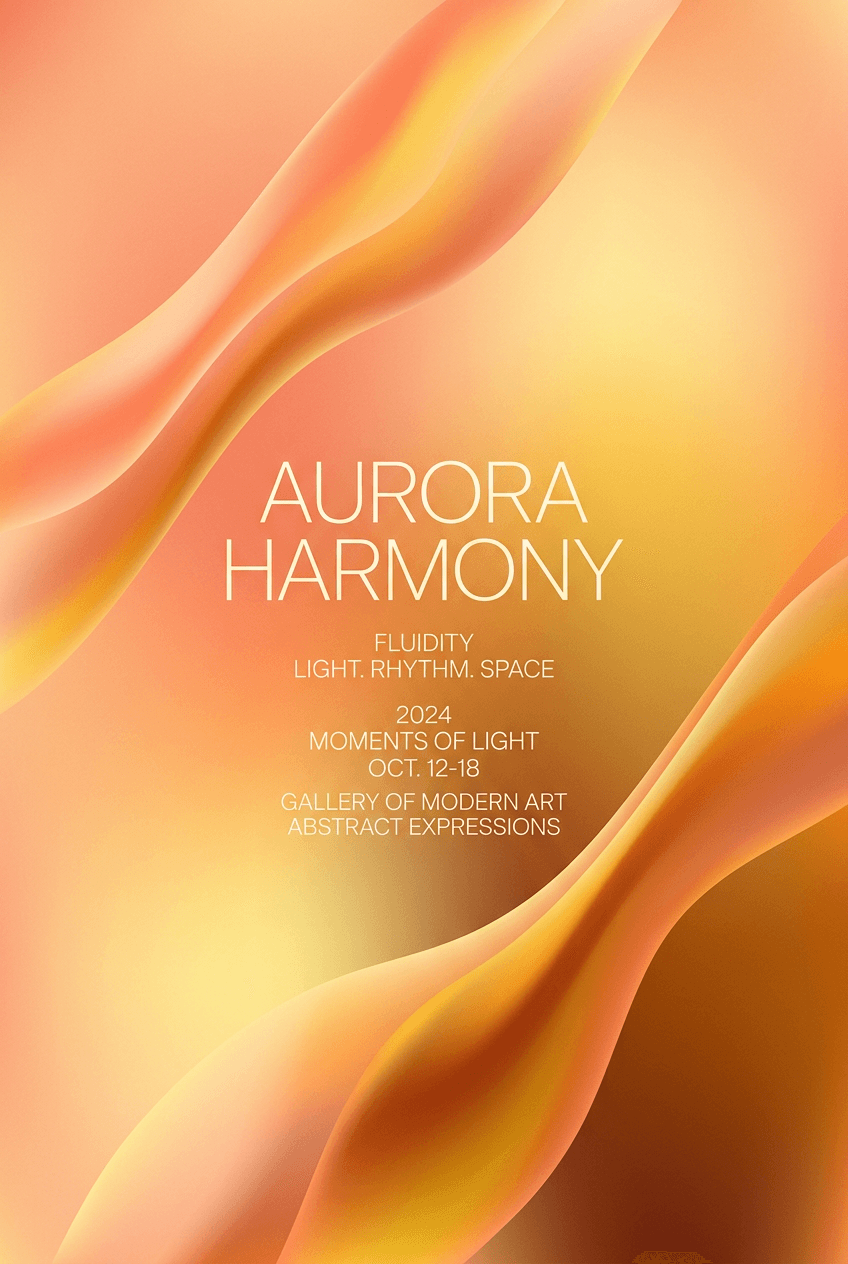 Gradient Mesh Portfolio - for wall decoration | poster.sh