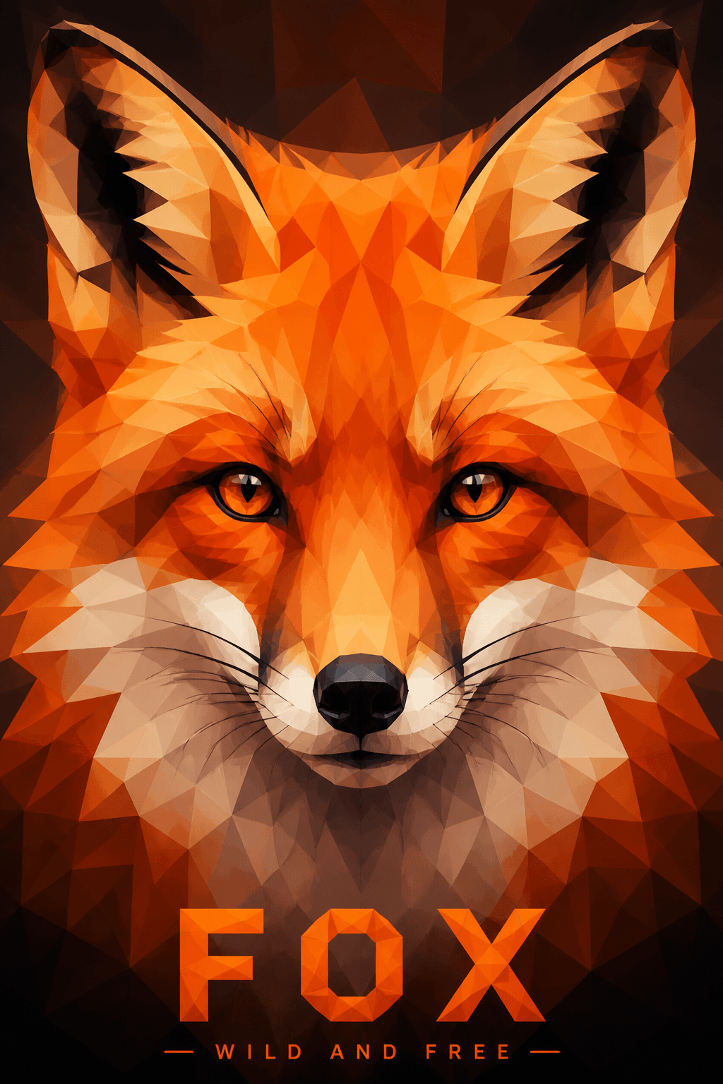 Low Poly Digital Art - for online marketing | poster.sh