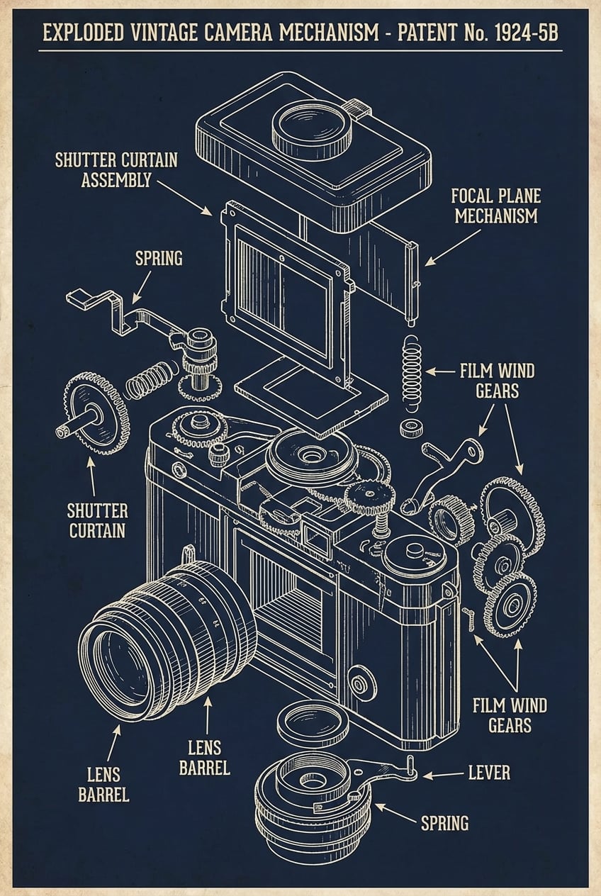 Patent drawing Academic - for printed materials | poster.sh