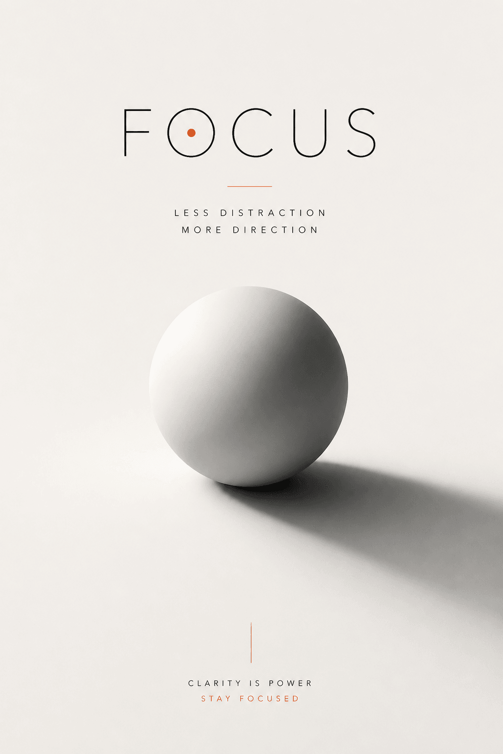 Minimalist Portfolio - for modern spaces | poster.sh