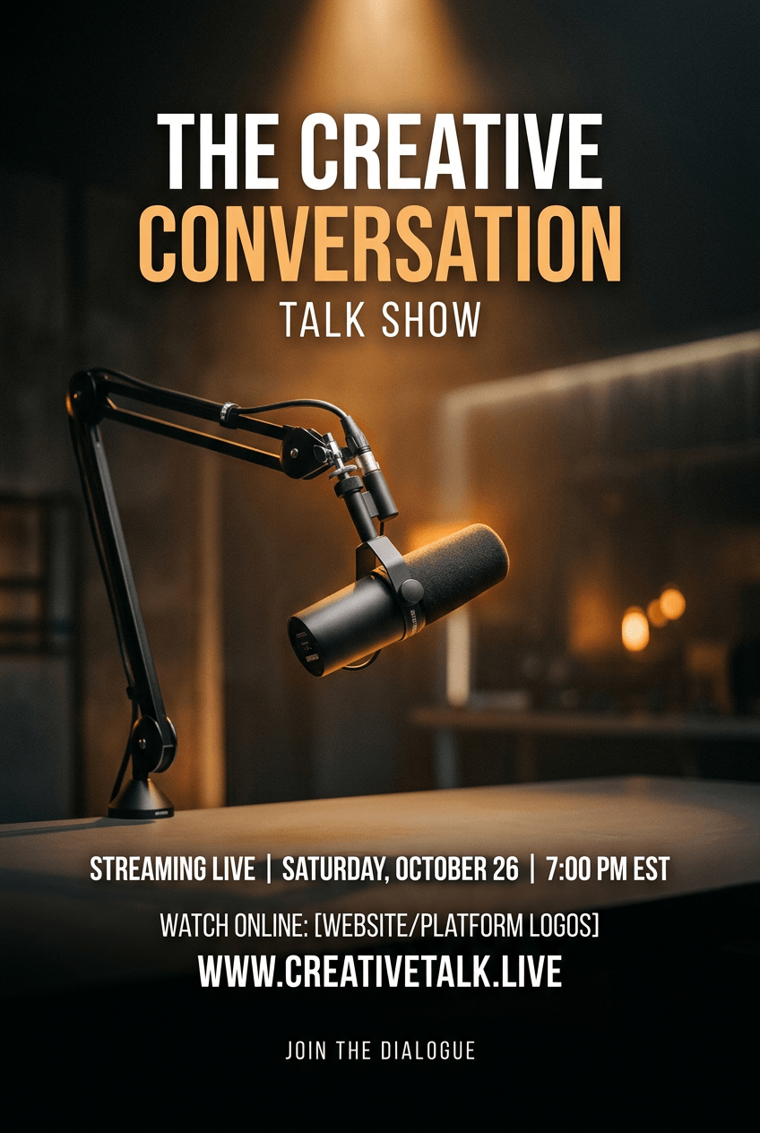 Minimalist Podcast - for modern spaces | poster.sh