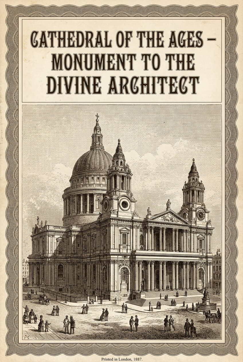 Engraving Grand Classical Cathedral - for wall decoration | poster.sh