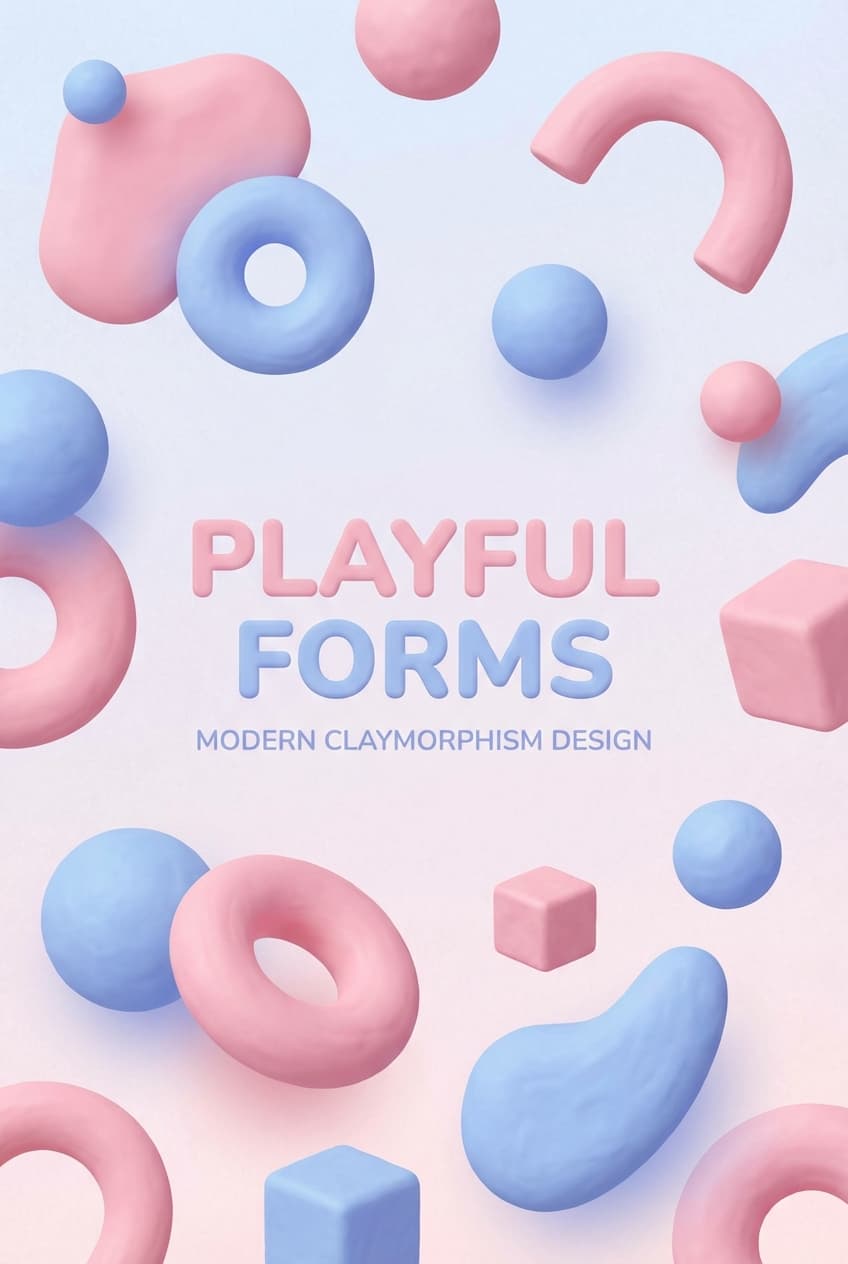 Claymorphism Gallery Art - for wall decoration | poster.sh