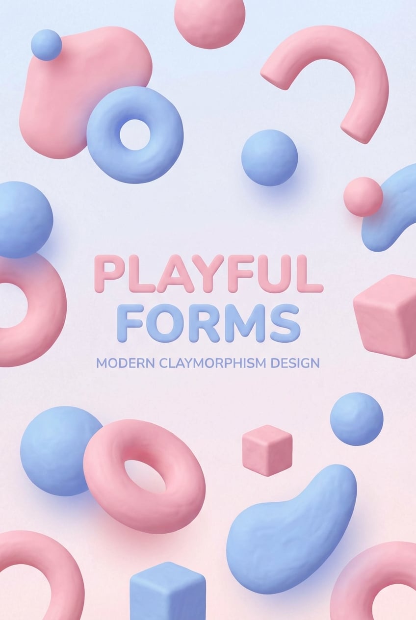 Claymorphism Gallery Art - for wall decoration | poster.sh