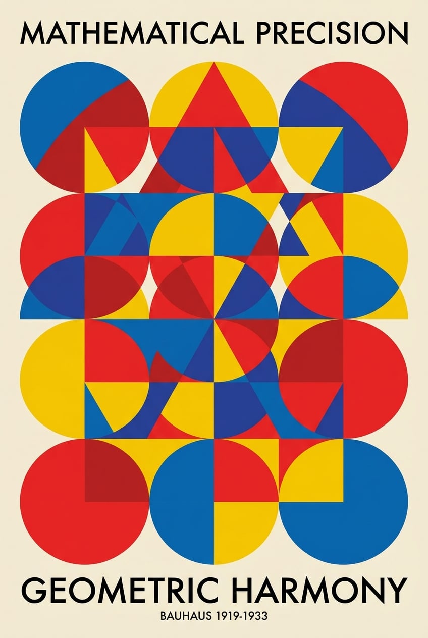 Bauhaus Academic - for wall decoration | poster.sh