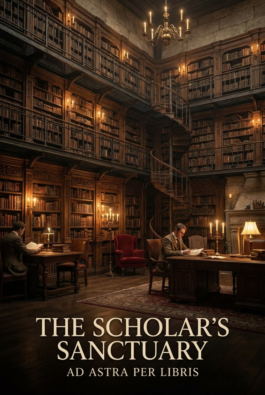 Dark Academia Illustration - for wall decoration | poster.sh