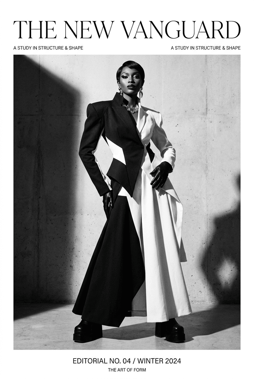 Fashion Editorial Portfolio - for fashion branding | poster.sh