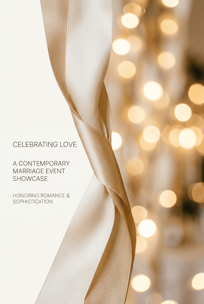 Minimalist Wedding - for modern spaces | poster.sh