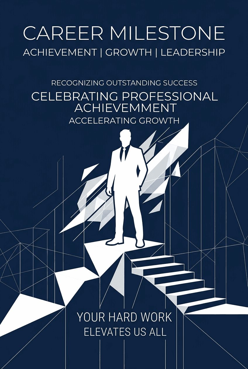 Minimalist Linkedin - for modern spaces | poster.sh