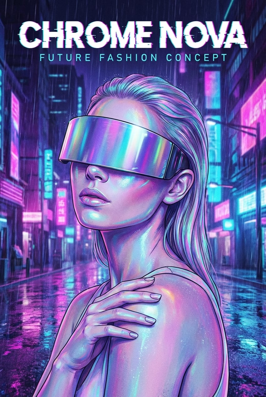 Holographic Corporate - for technology branding | poster.sh