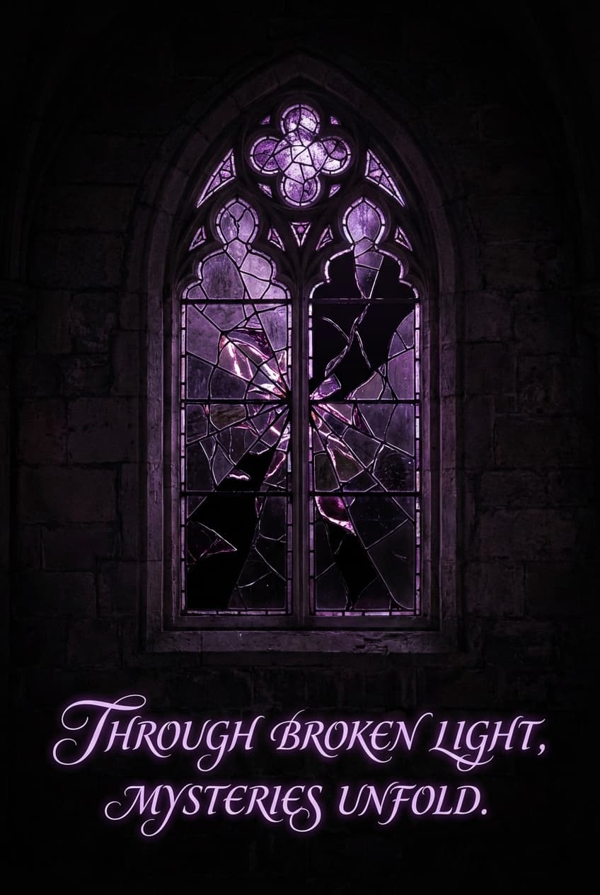 Stained Glass Medieval Dark Art - for wall decoration | poster.sh