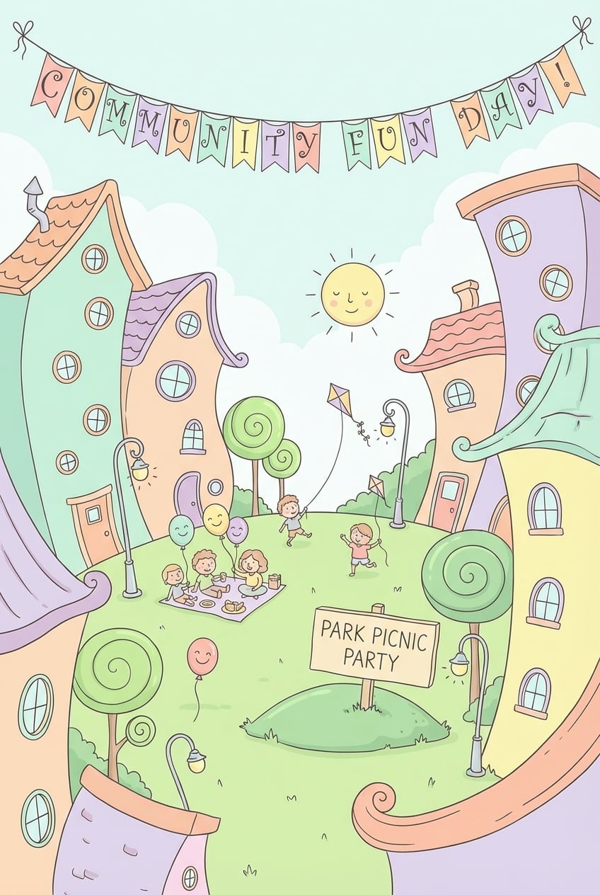 Cartoon Festival - for cultural events | poster.sh