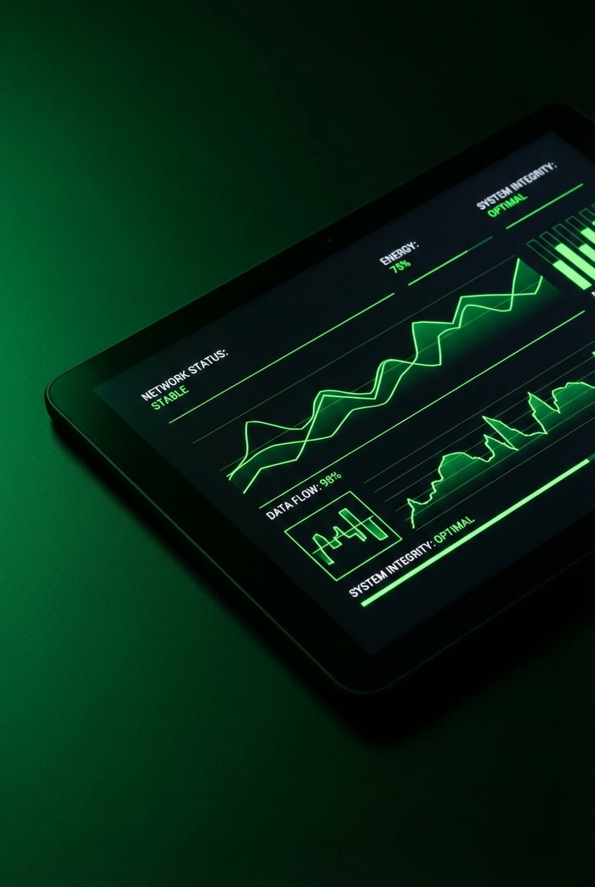 Dark Mode Infographic - for technology branding | poster.sh