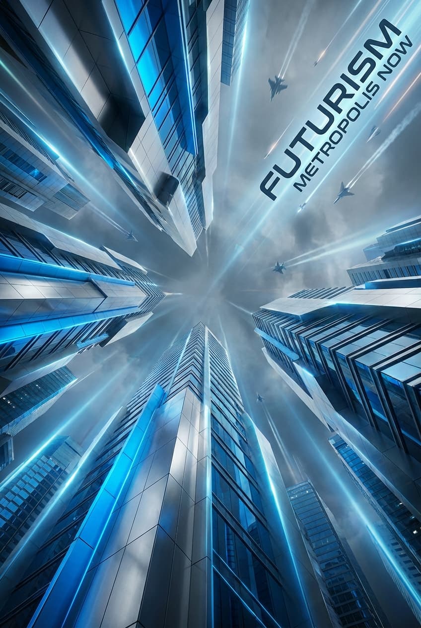 Futurism Gallery Art - for technology branding | poster.sh