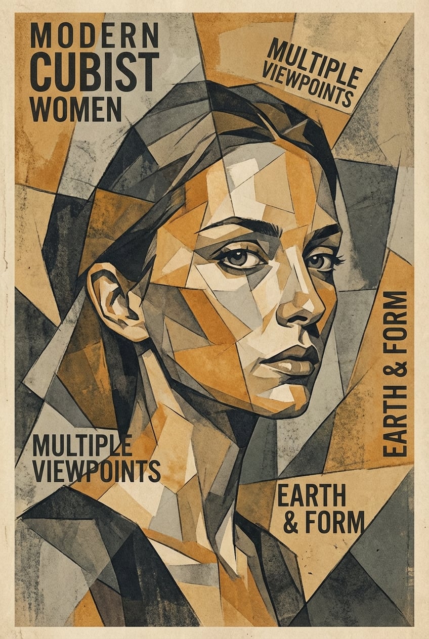 Cubism Gallery Art - for wall decoration | poster.sh