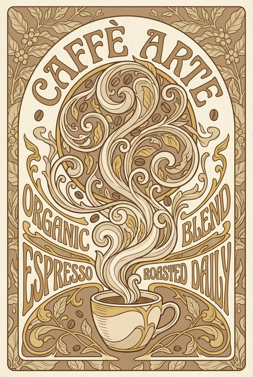 Interpretation Of Mucha representative poster