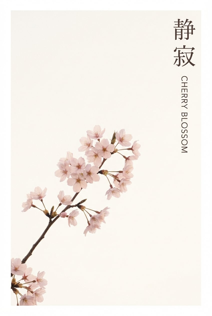 Japanese Minimalism Digital Art - for online marketing | poster.sh