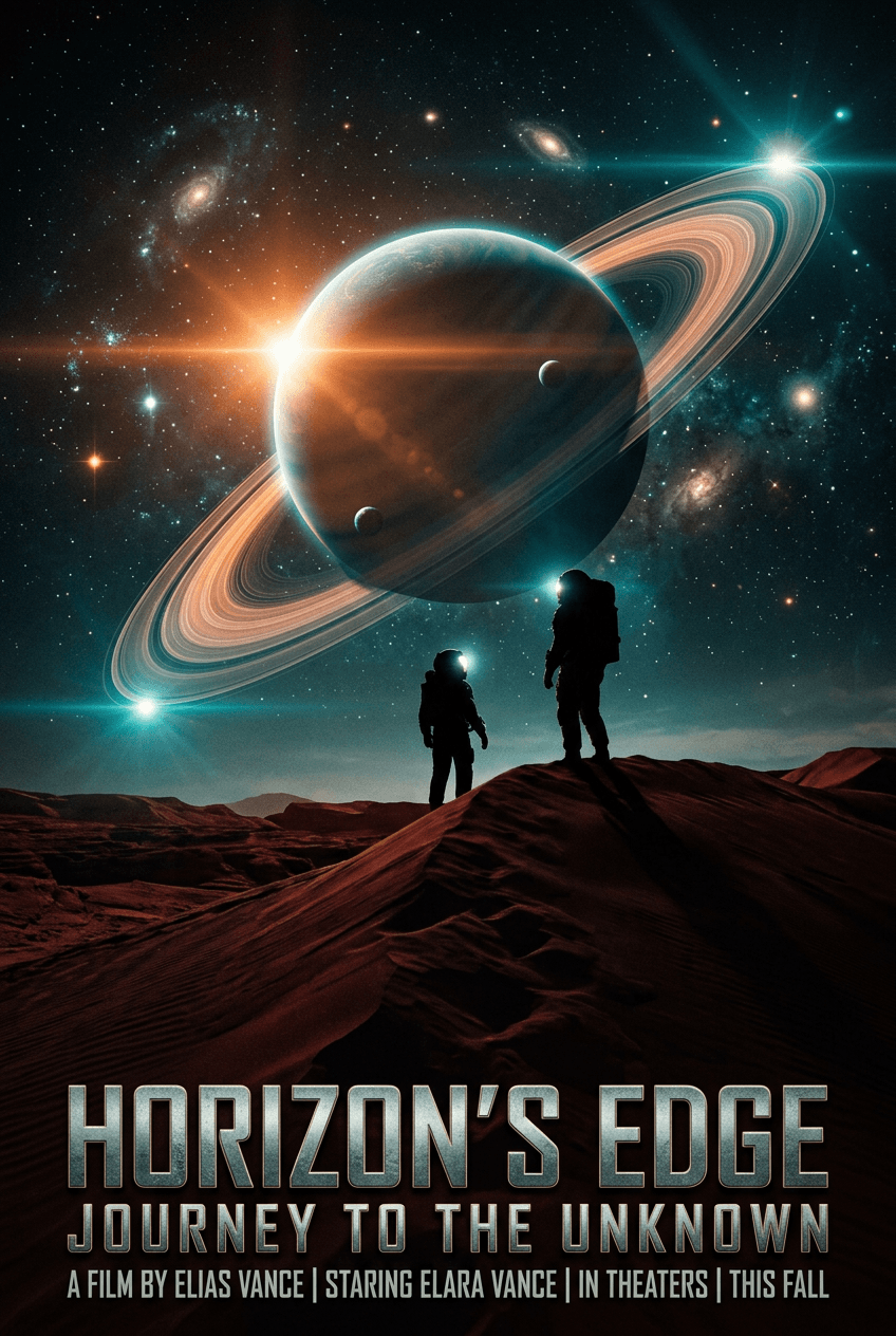 Cinematic Movie Poster - for film promotion | poster.sh