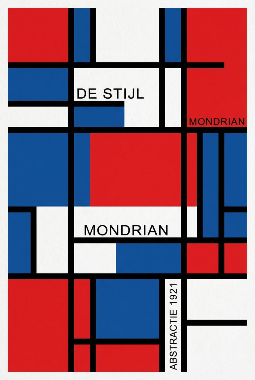 De Stijl Gallery Art - for wall decoration | poster.sh