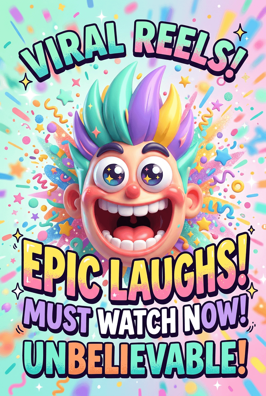 Bold Typography Tiktok Cover - for wall decoration | poster.sh