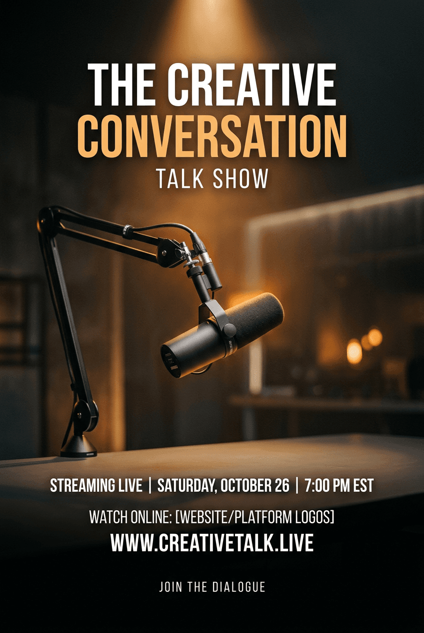 Minimalist Podcast - for modern spaces | poster.sh