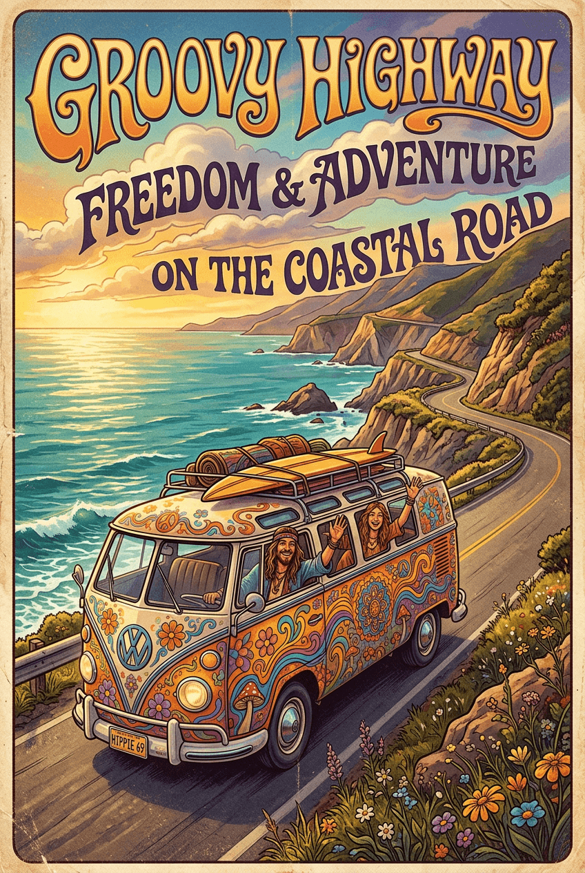 Psychedelic Illustration - for wall decoration | poster.sh