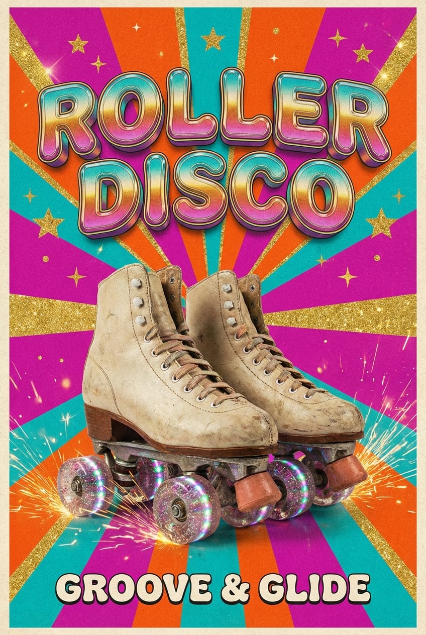 3d Bubble Text Party - for wall decoration | poster.sh