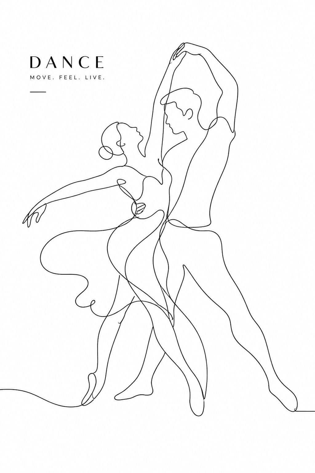 Line Art Illustration - for wall decoration | poster.sh