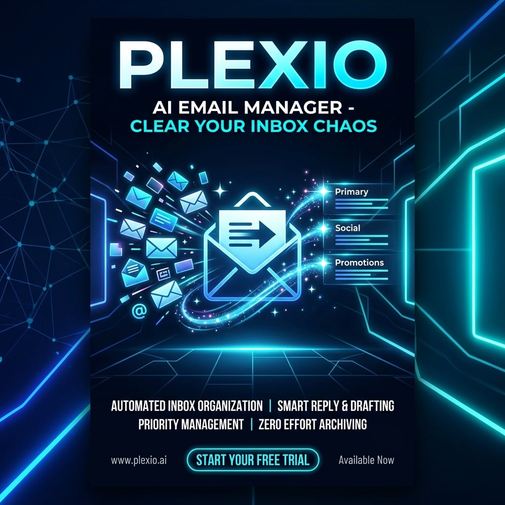 Neon Glow Product Launch - for technology branding | poster.sh