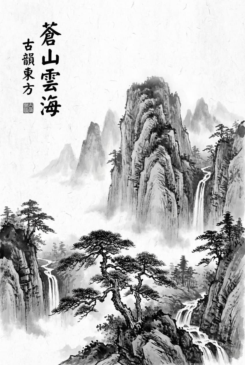 Traditional Brush Painting representative poster