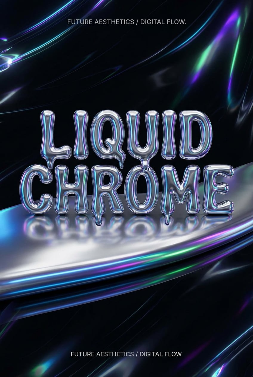 3d Bubble Text Digital Art - for online marketing | poster.sh