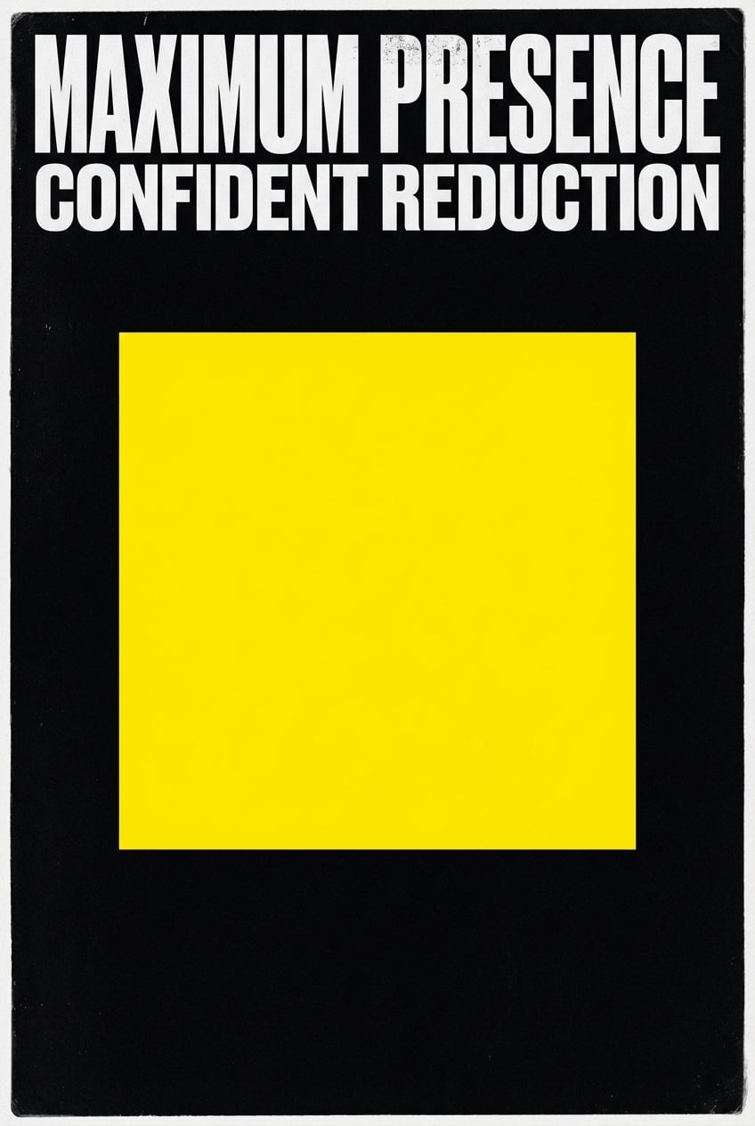 Bold Minimalism Typography - for wall decoration | poster.sh