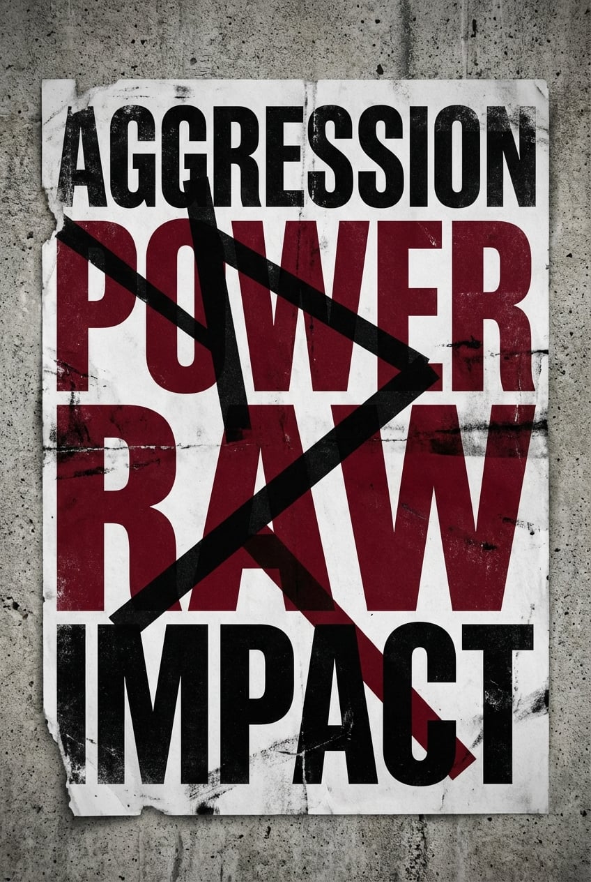 Brutalist Typography - for wall decoration | poster.sh