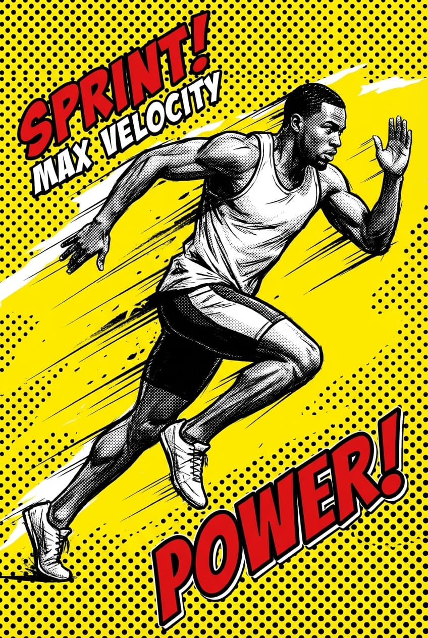 Halftone Illustrating Yellow - for printed materials | poster.sh