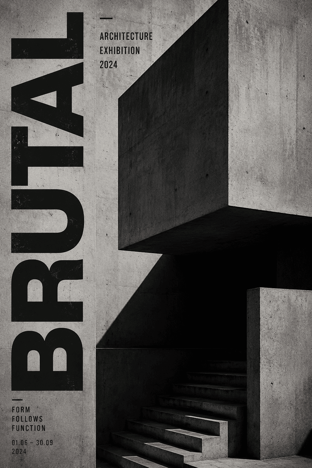 Diseño de póster generado por IA