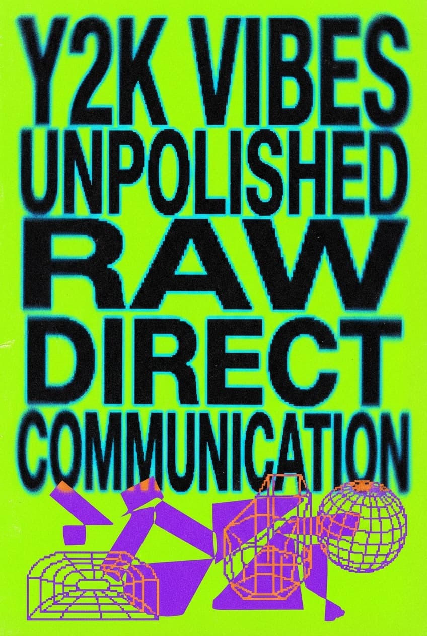 Y2k Typography - for wall decoration | poster.sh