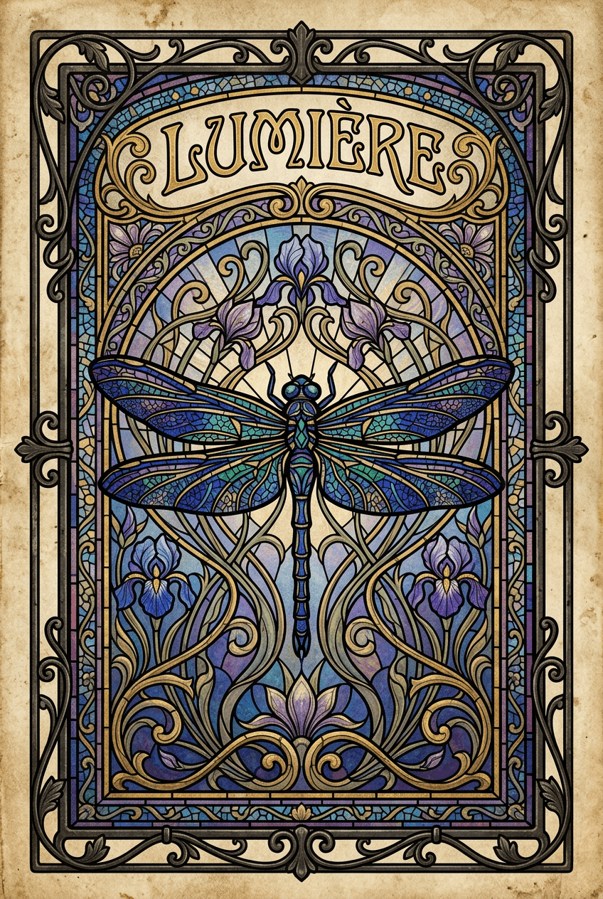 Art Nouveau Illustration - for wall decoration | poster.sh